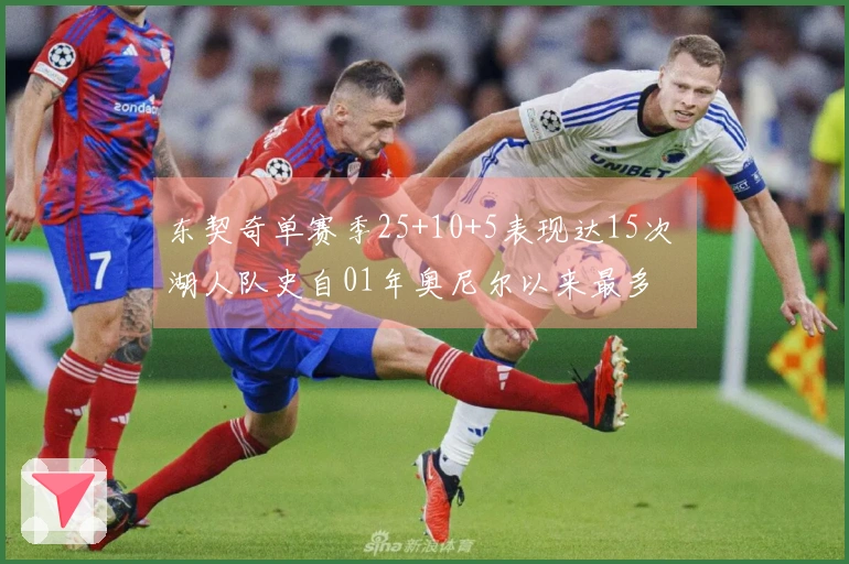 东契奇单赛季25+10+5表现达15次 湖人队史自01年奥尼尔以来最多